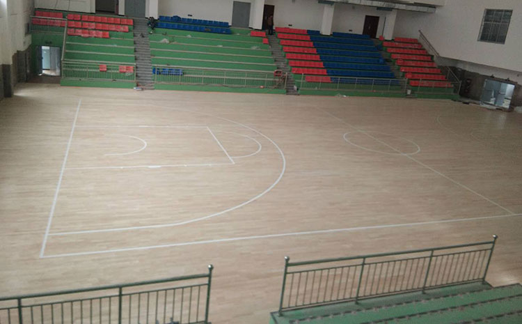 22厚籃球場木地板施工方案